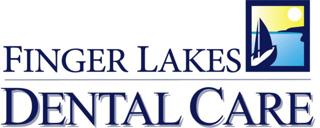 Finger Lakes Dental Care Logo in Blue
