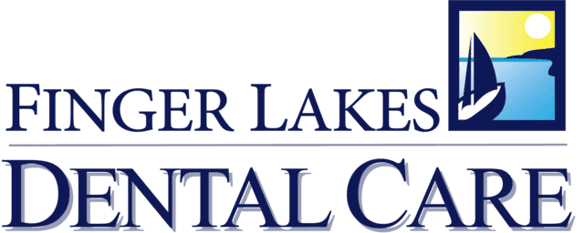 Finger Lakes Dental Care Logo in Blue