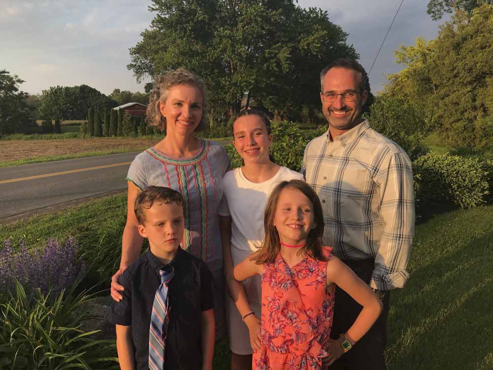 Dr. Kami Sobey of Finger Lakes Dental and her family