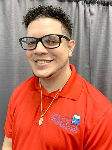 Carlos Rivera, employee of Finger Lakes Dental