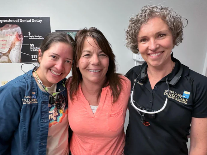 Dental care team in Finger Lakes, New York, at Finger Lakes Dental