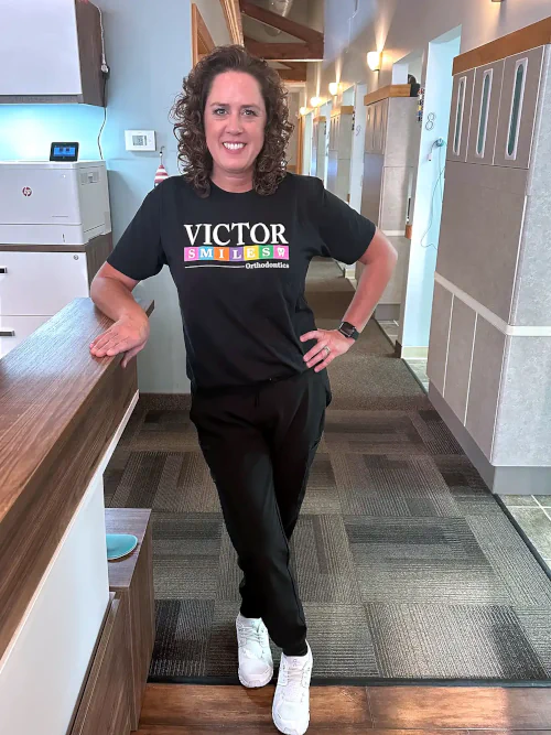 Marcia, office manager in Brighton, New York at Finger Lakes Dental