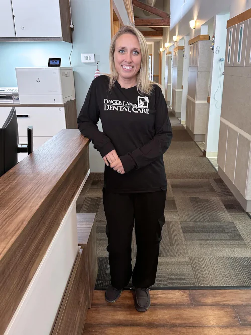 Ashley, Treatment Coordinator in Palmyra, NY at Finger Lakes Dental Care